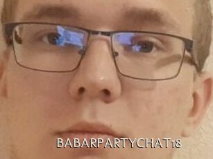 BABARPARTYCHAT18