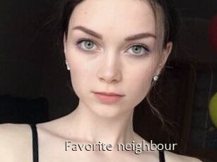 Favorite_neighbour