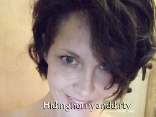 Hidinghornyanddirty