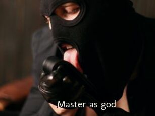 Master_as_god
