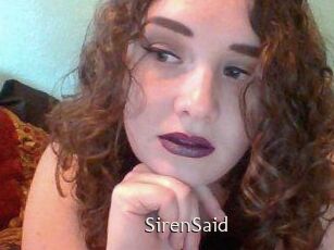 SirenSaid
