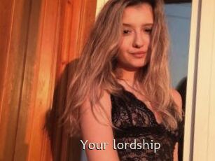 Your_lordship